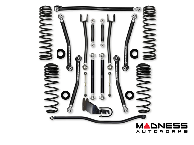 Jeep Wrangler JL Lift Kit - Rock Krawler - X Factor (No Limits) - 2020+ Jeep Wrangler JL Lift Kit - Rock Krawler - X Factor (No Limits) - 2020+